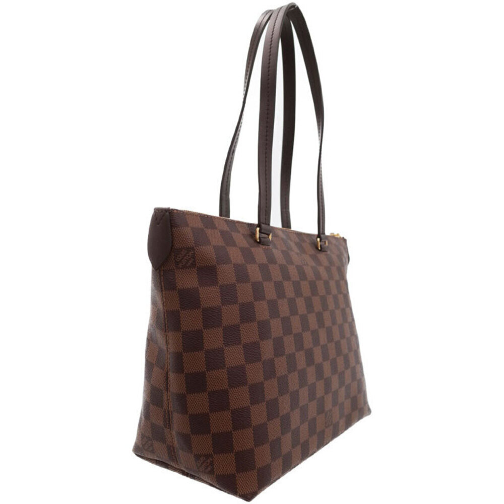 Louis Vuitton Damier Iena Ebene Tote Bag Brown